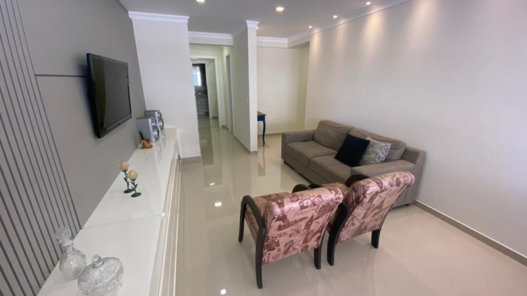 COD VA009 – Apartamento finamente mobiliado em excelente localização .